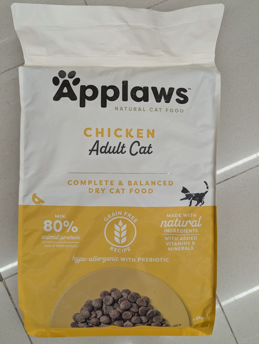 Saco de Applaws Complete Natural Chicken para gatos adultos
